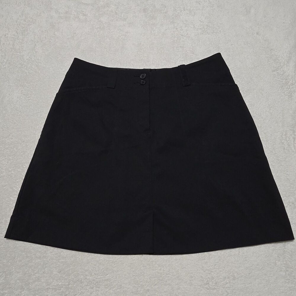 Nike Women’s Golf Performance Tour Skirt Skort Black Stretch 256868-010 Size 6